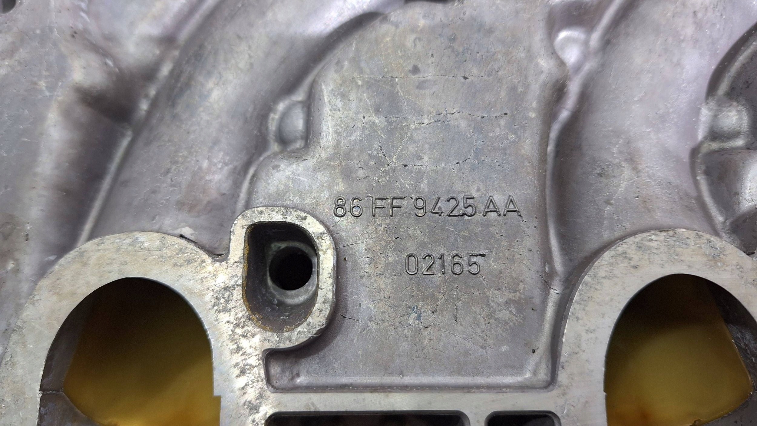 intake manifold 86FF9425AA FORD FIESTA MK2 1.6D