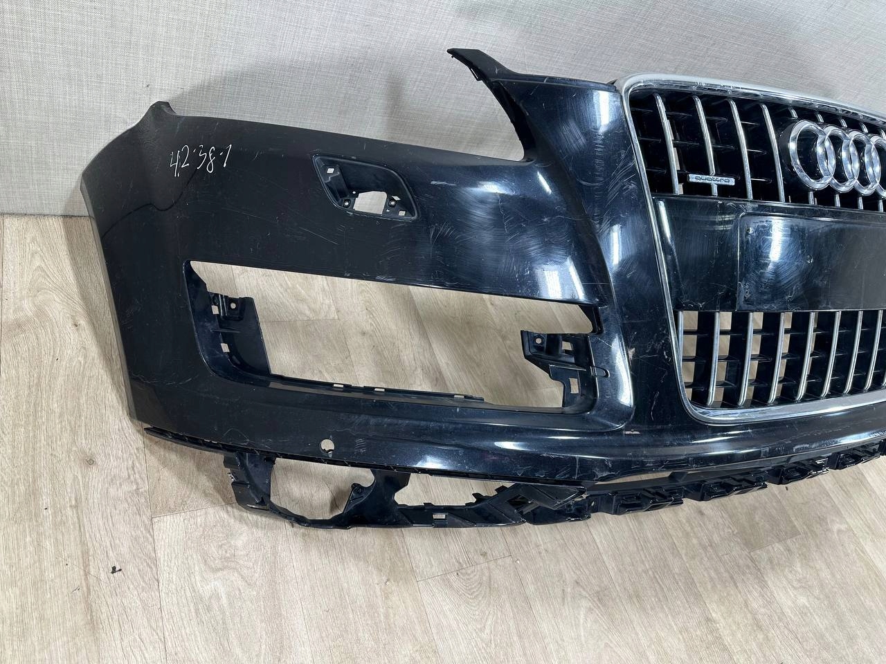 AUDI Q7 Lift 4L 4L0 2009-2014 bumper front 4L0807437H