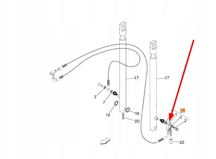 KB3944814 Zawór kulowy Numer katalogowy części KB3944814