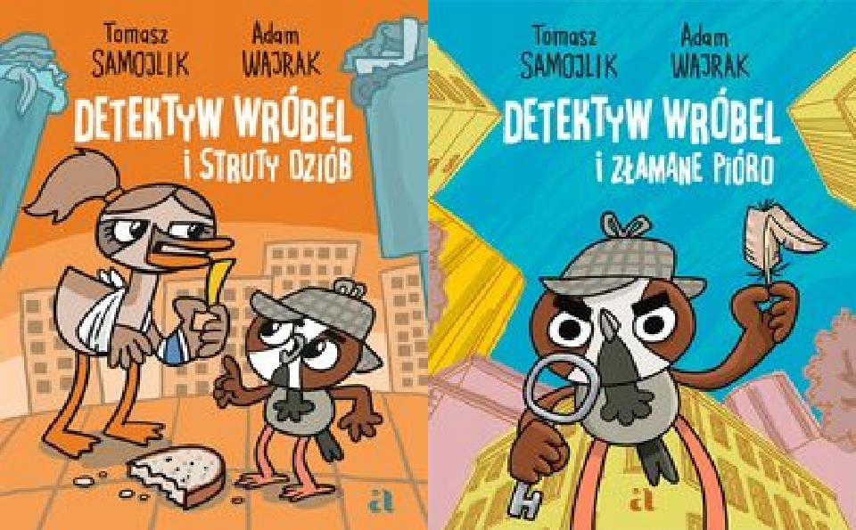 Detektyw Wróbel i struty dziób złamane pióro Wajrak