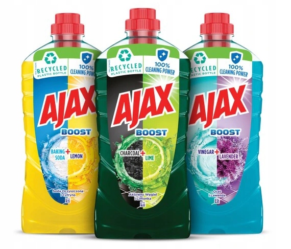 

Ajax płyn uniwersalny Boost Zestaw MIX 3x 1L