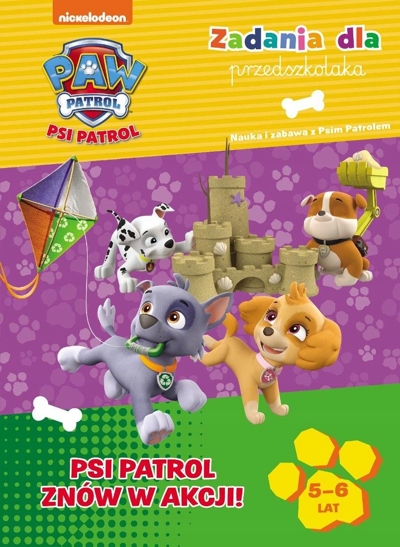 

Psi Patrol 2 Zadania dla Przedszkolaka 5-6 lat