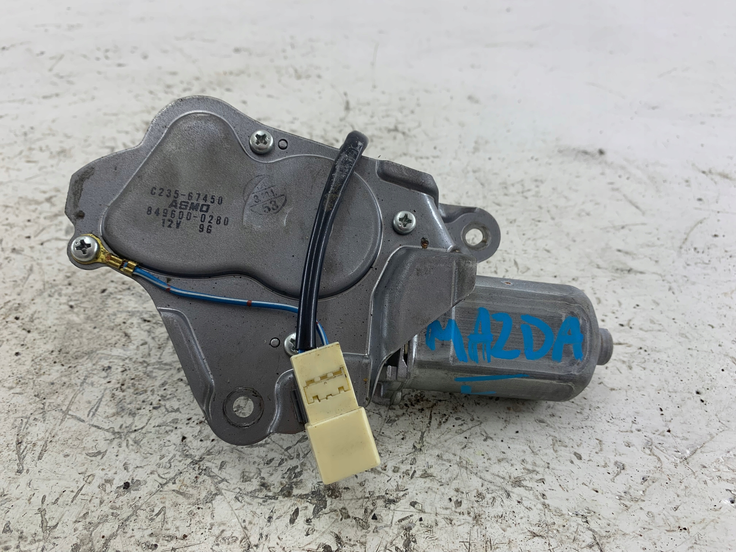 MAZDA 5 and CR mini motor of a wiper rear part 849600-0280