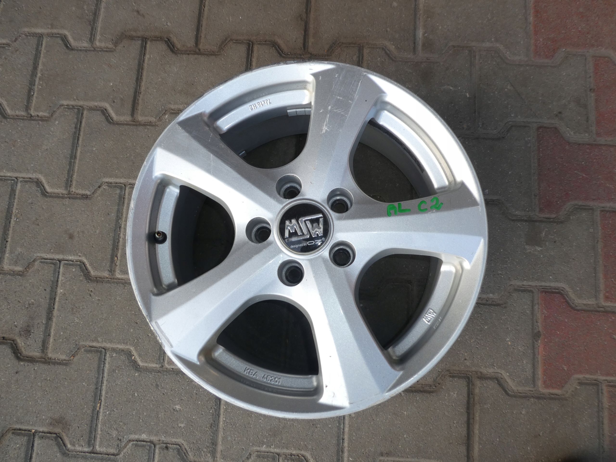 ALU disk KBA 48201 16\ OZ VW GOLF V JETTA TOURAN