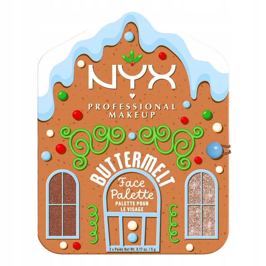 Nyx Holiday Sneak Peak Paleta na líčení obličeje Cocoa & Spice bronzer