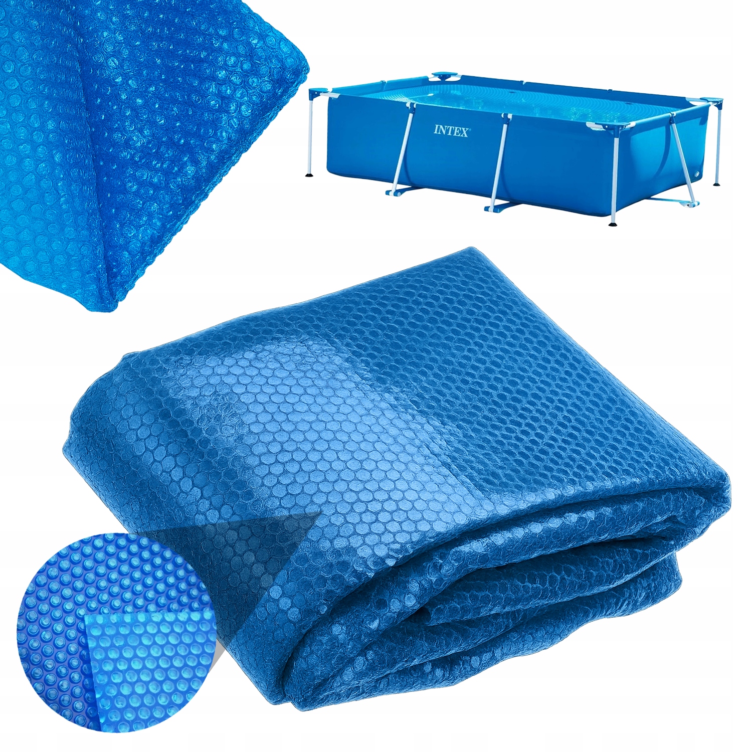 Silná fólie na solární krycí plachta do bazénu 220 mikronů