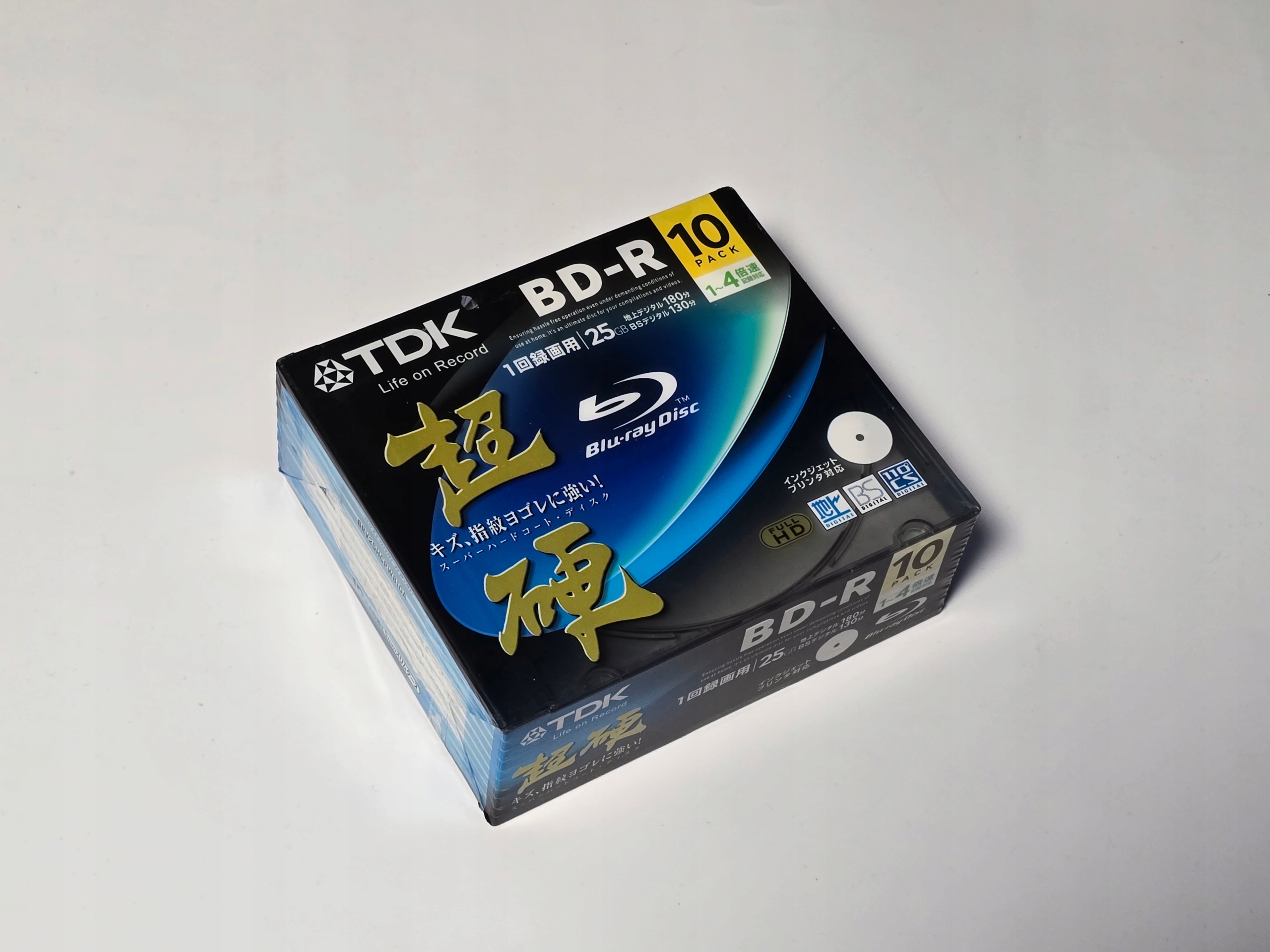 Tdk Bd-r Blu Ray 10 Pack Made In Japan 25GB Nowe Opakowania