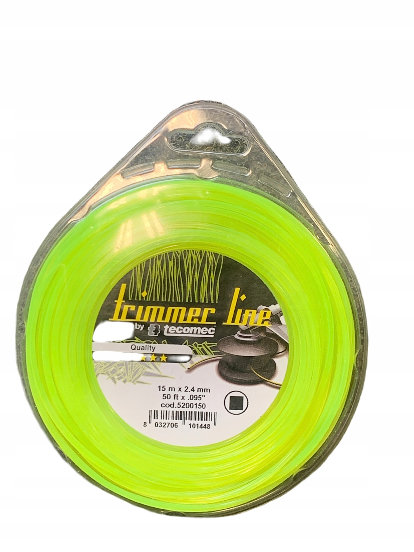 

Żyłka Tnąca Trimmer Line 15m 2,4 mm
