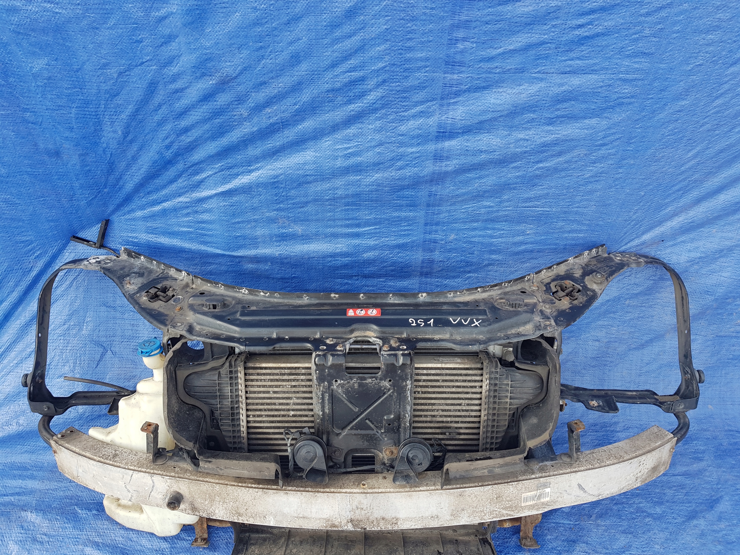 support panel for radiators radiator MERCEDES W251 3.0 3.2 CDI
