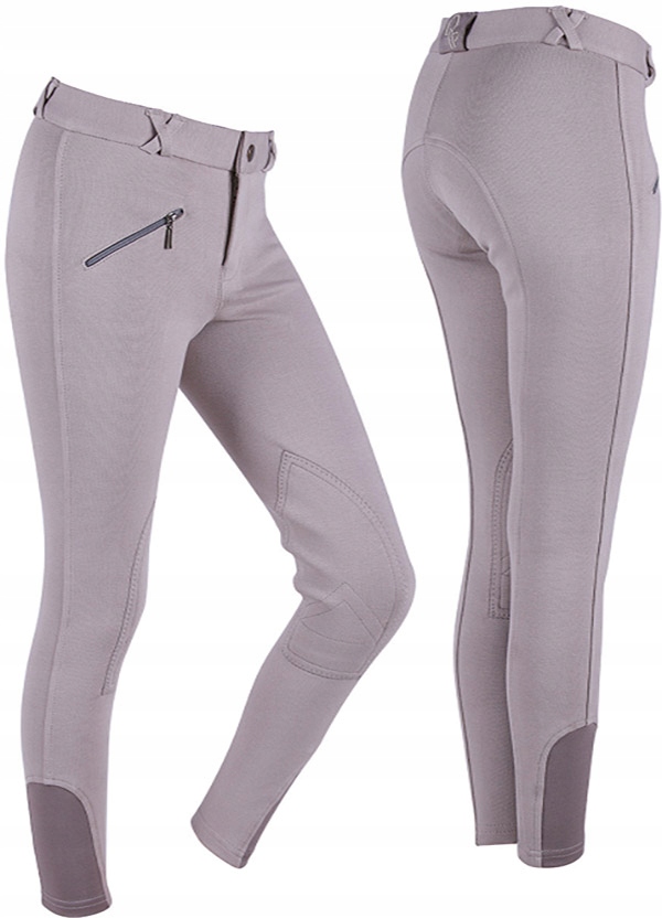 QHP bryczesy dziecięce beżowe 176