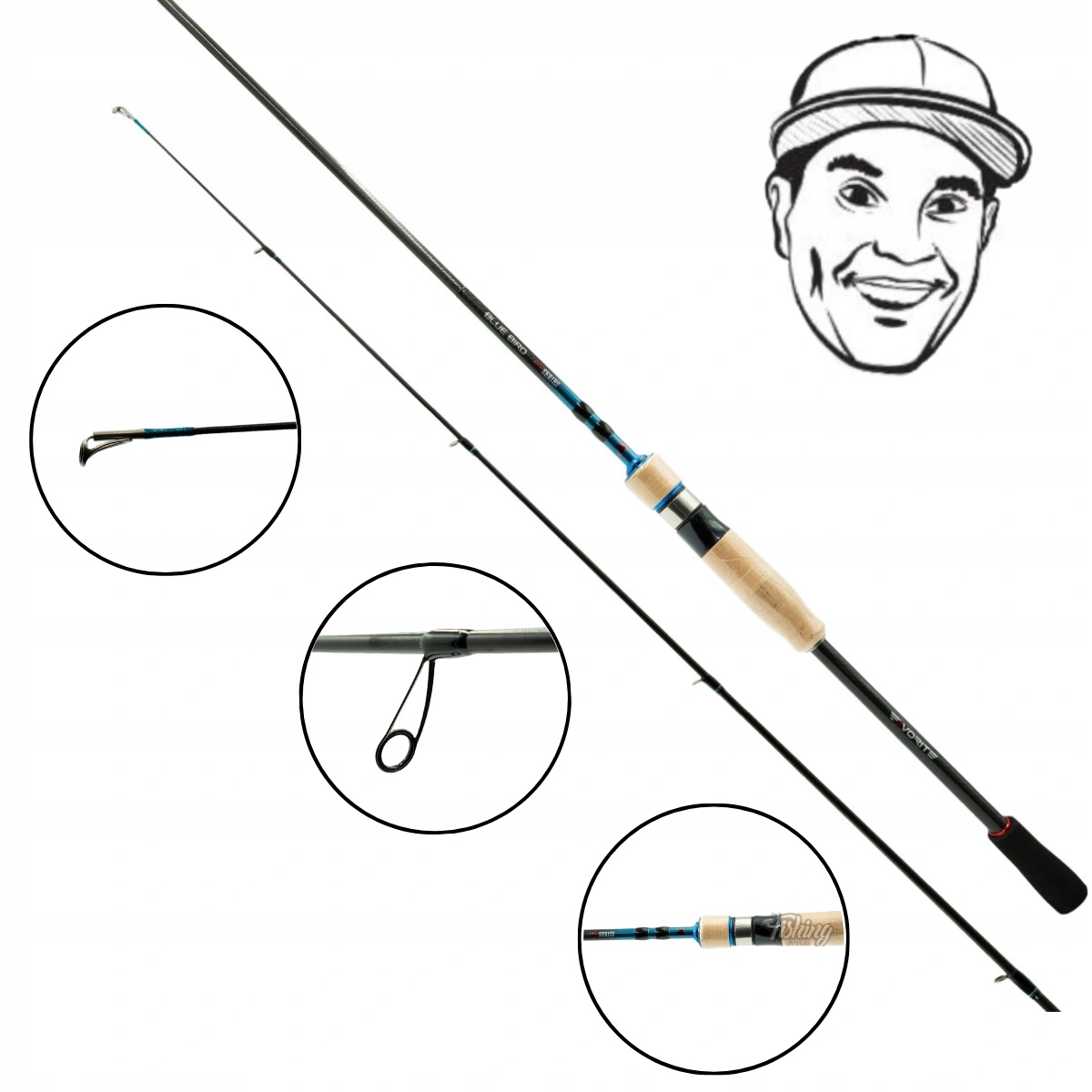 Wędka Favorite Blue Bird Ace Series 2.21m 5-21g Ex.Fast Limitowana Edycja