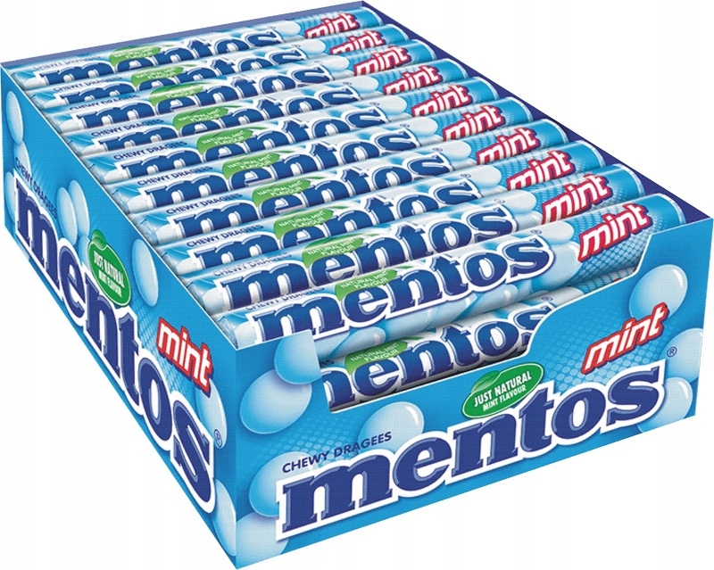 Cukierki Mentos Mint 38 g
