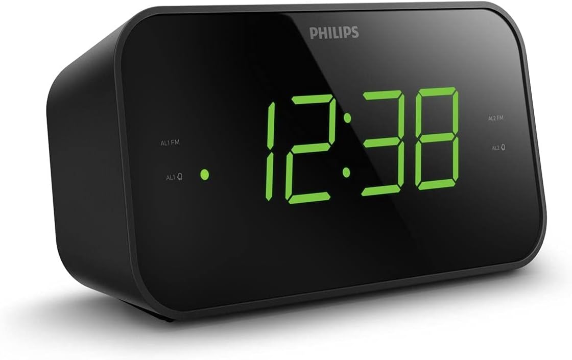 RADIO Z ZEGAREM BUDZIKIEM ALARMEM PHILIPS TAR3306/12 LED RADIOBUDZIK Marka Philips