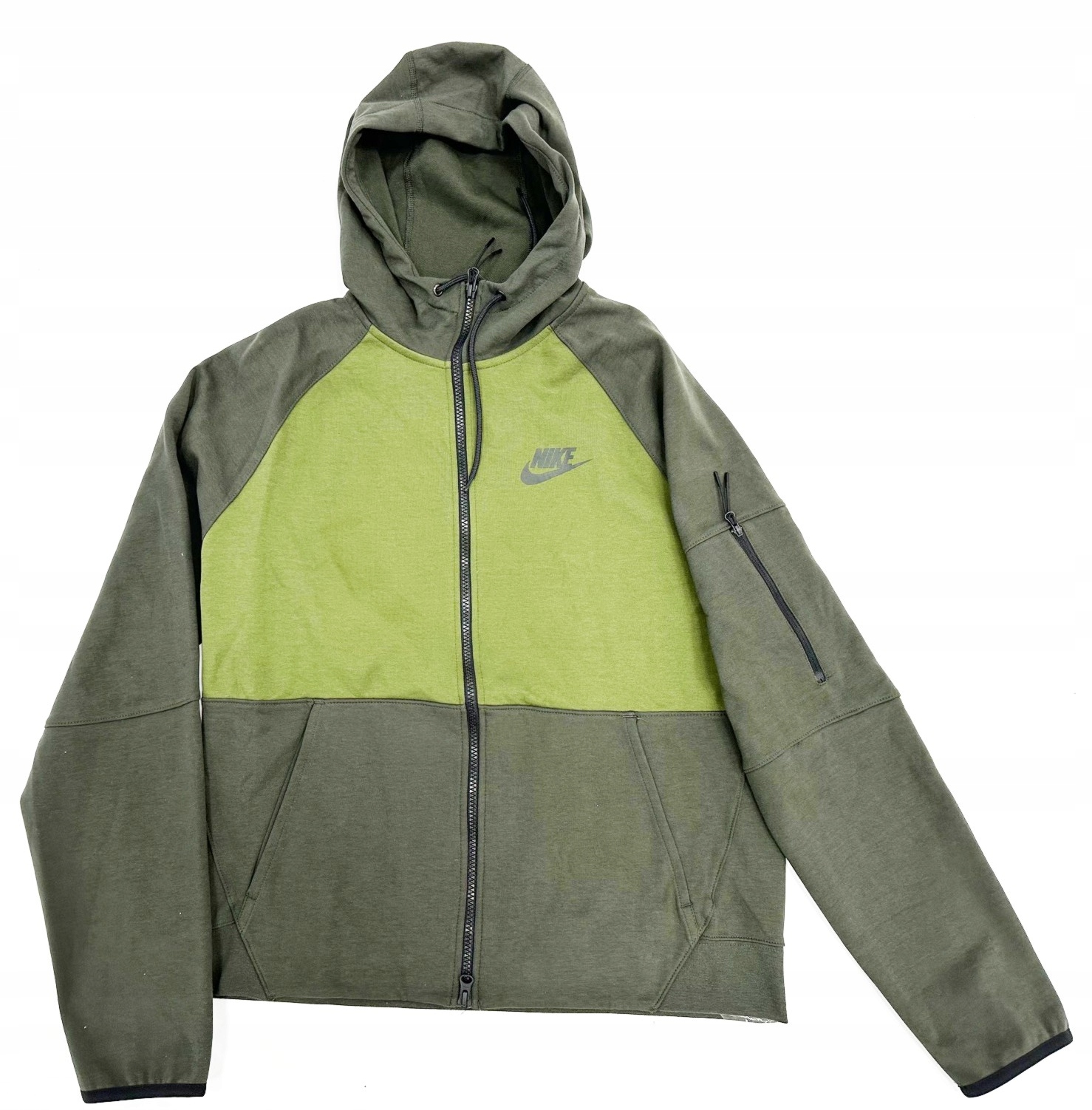 Mikina Nike s kapucí Sportovní pánská Nike rozepínací DR8910-355 vel. M