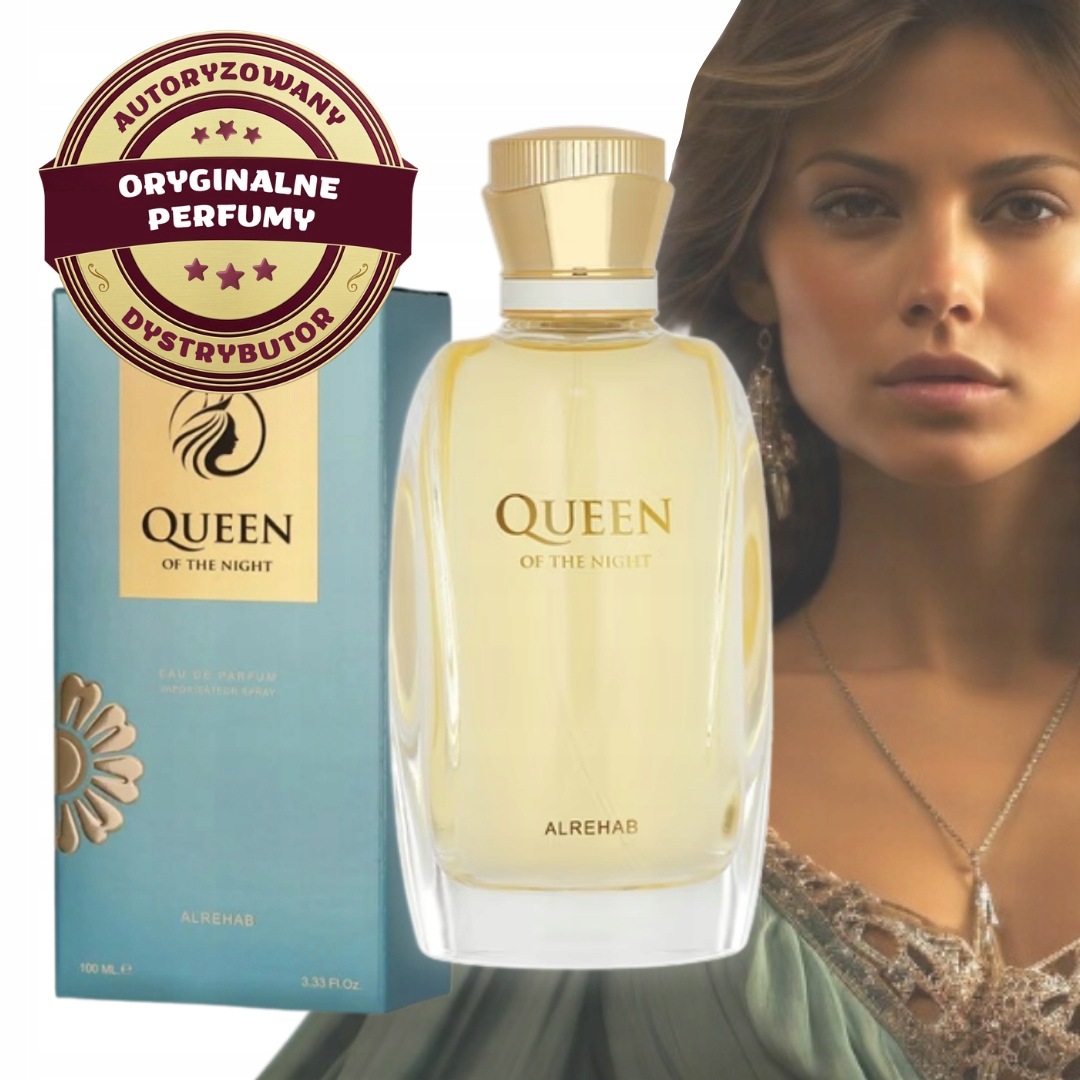 Queen Of The Night Arabské Parfémy Dřevité Bílé Květy 100 ml Al Rehab Edp