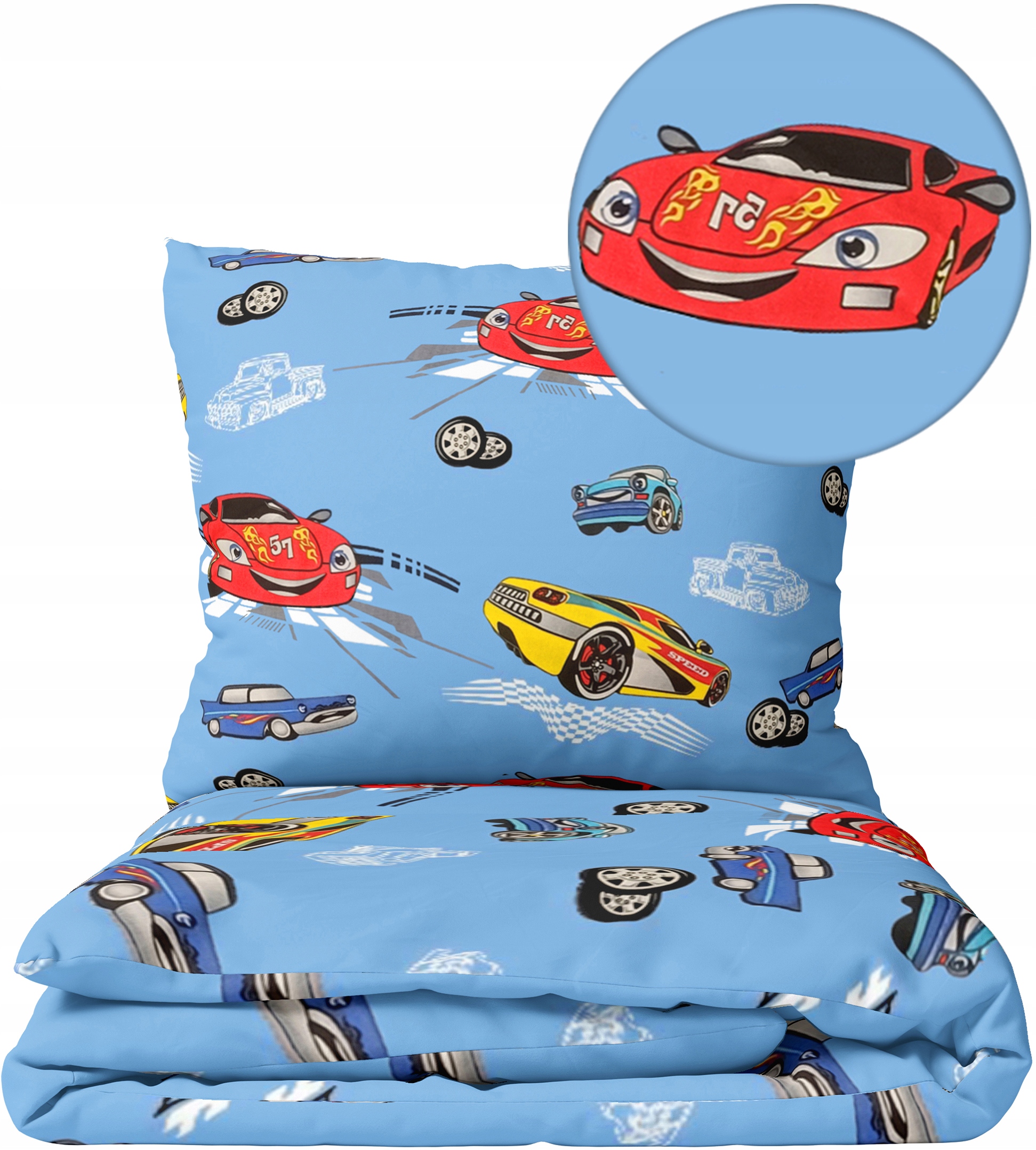 Pościel 140x180 70x80 Dziecięca Bawełna Komplet 2EL Bawełniana