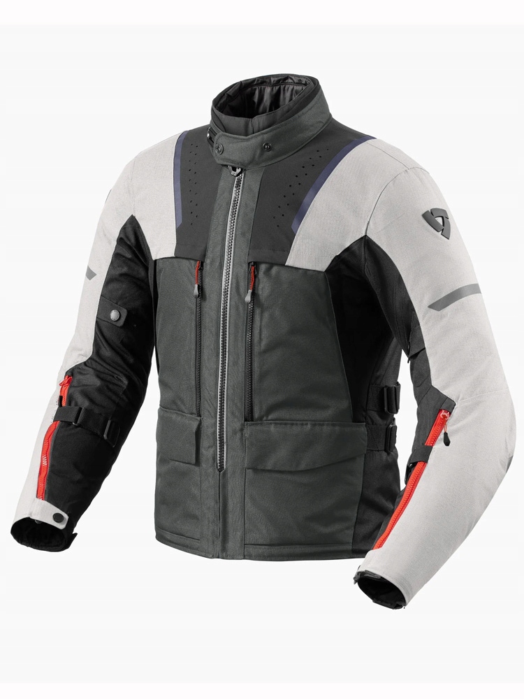 Kurtka moto tekstylna Revit Offtrack 2 H2O szara S