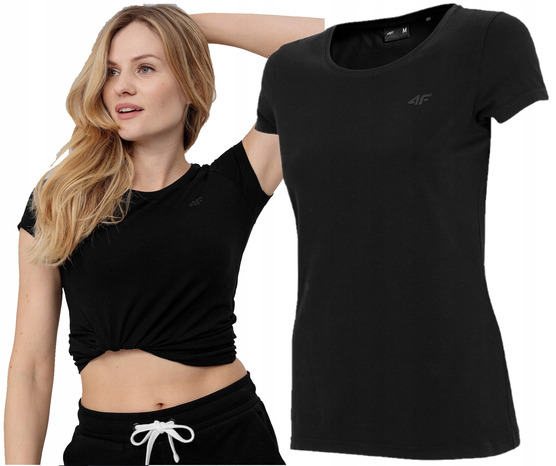 

Koszulka Damska 4F T-shirt Bawełniany TSD350 M