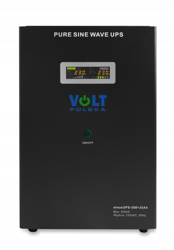 Volt Zasilacz awaryjny Sinus Ups 500 26Ah (300/500W) [1,5m przewód]