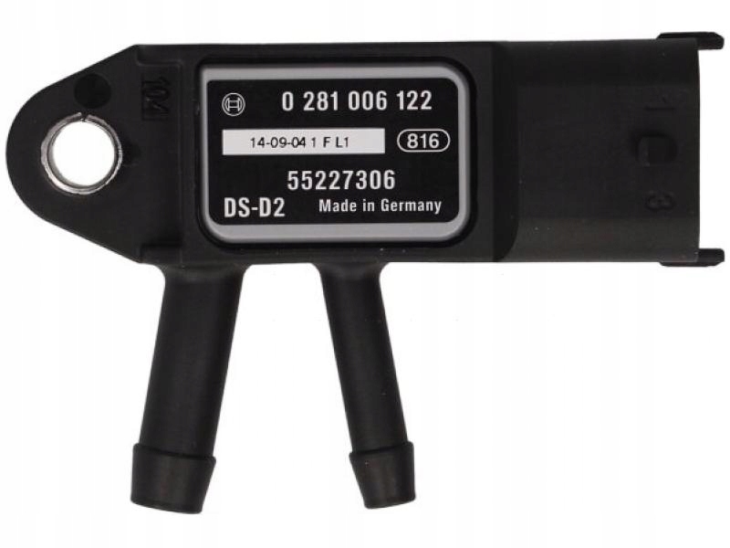 0 281 - ДАТЧИК ТИСКУ ВИХЛОПНИХ ГАЗІВ BOSCH 0281006122 ALFA