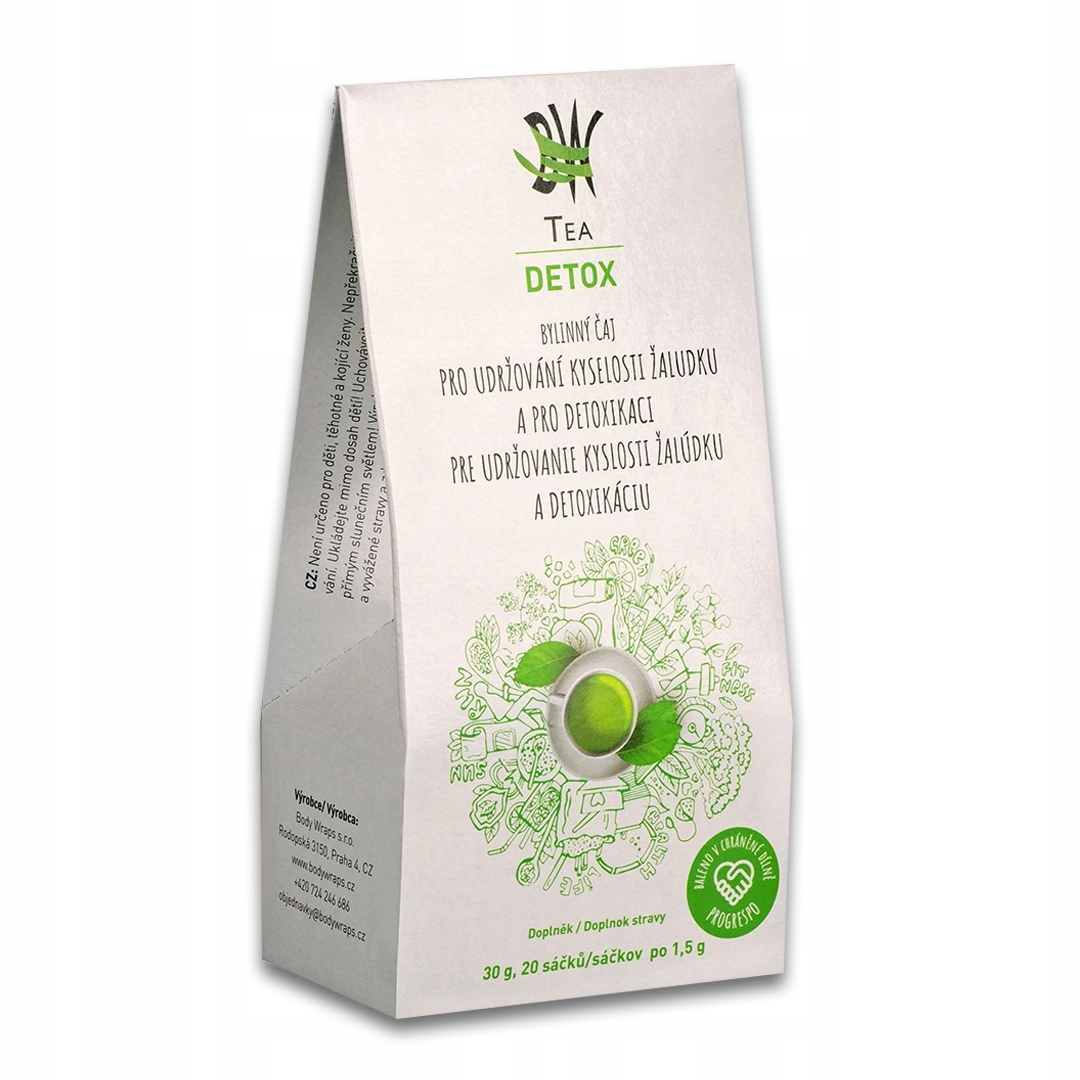 Levně Bw Tea Detox detoxikační čaj 20 x 1,5g
