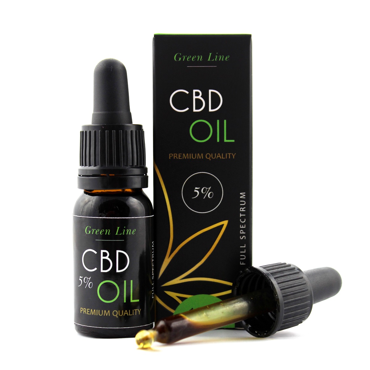 

Olejek Konopny Cbd 5% Ekstrakt 10ml Green Line