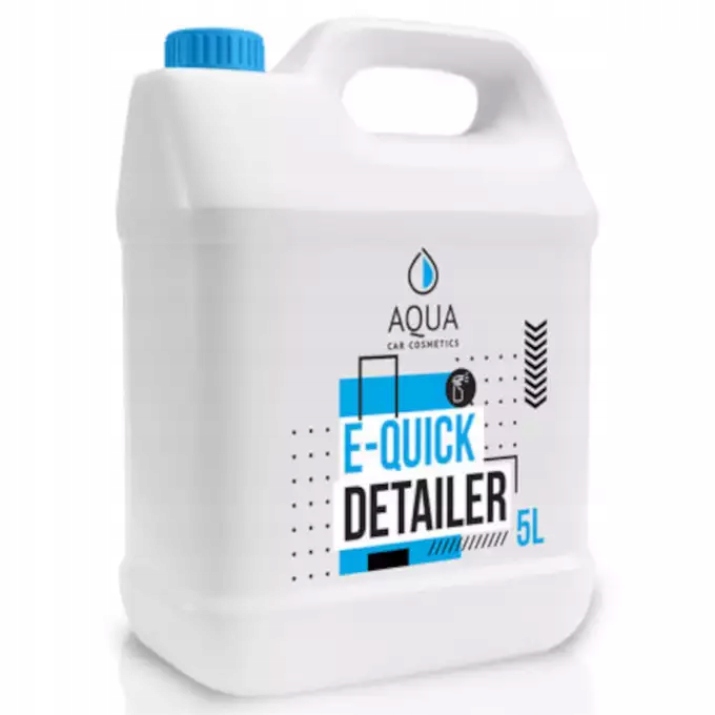 Aqua E-Quick Detailer 5L – odolný Qd lak s elastomérovou technológiou