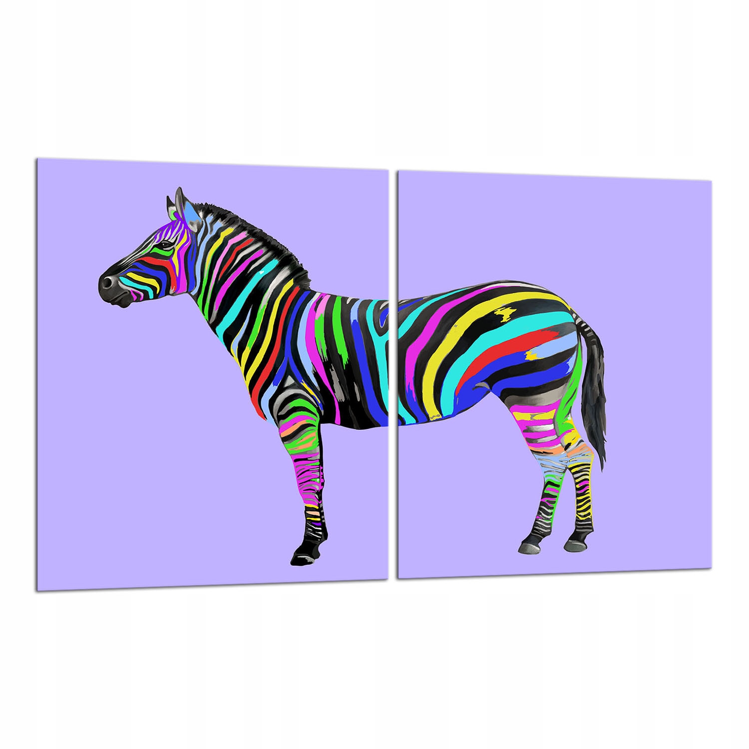 2x Ochranná Skleněná Deska Na Sporák 40x52 Zebra Kuchyně Tvrzené Sklo 7