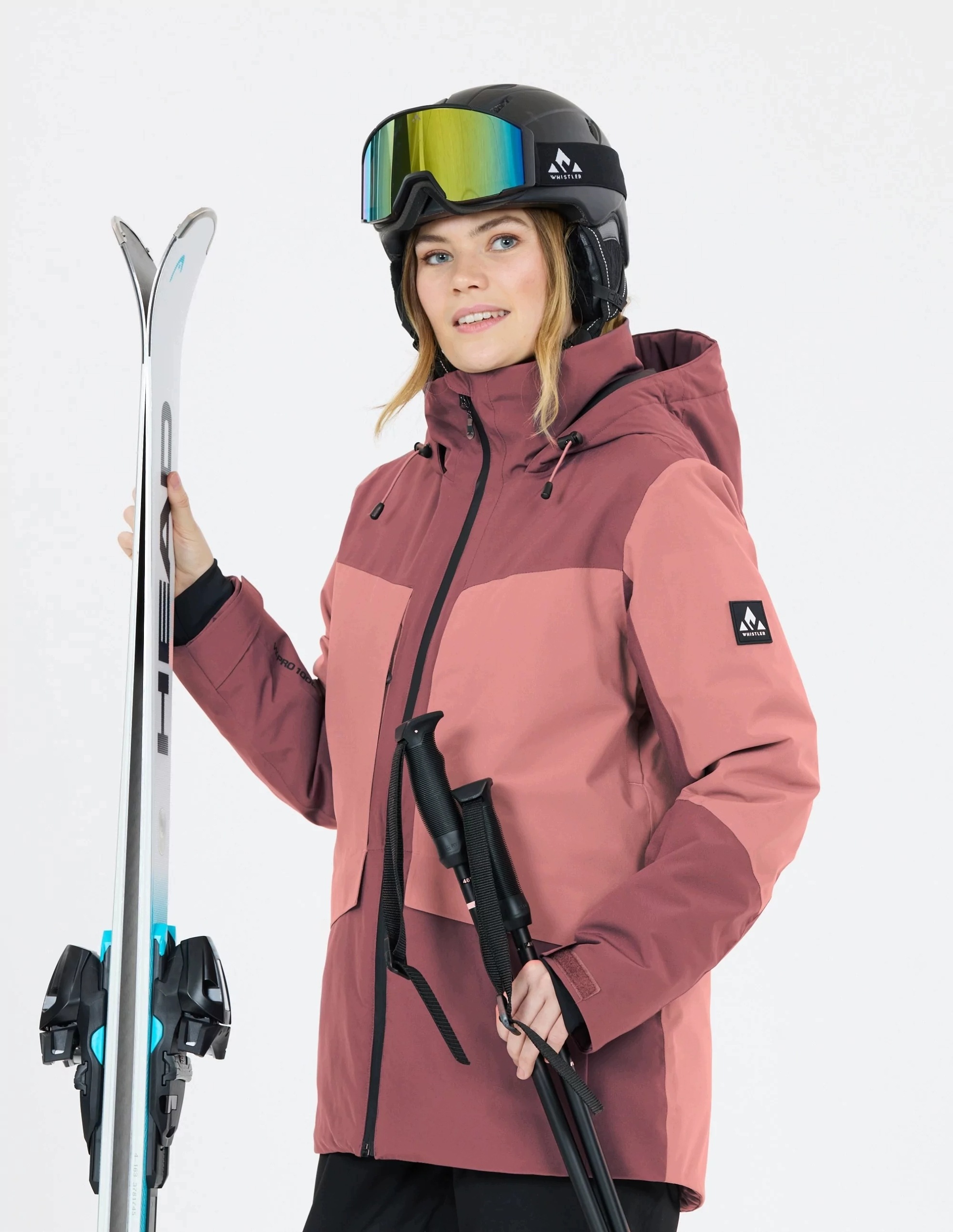 Kurtka narciarska damska Whistler Kingland W-pro 10000 Fioletowy 36