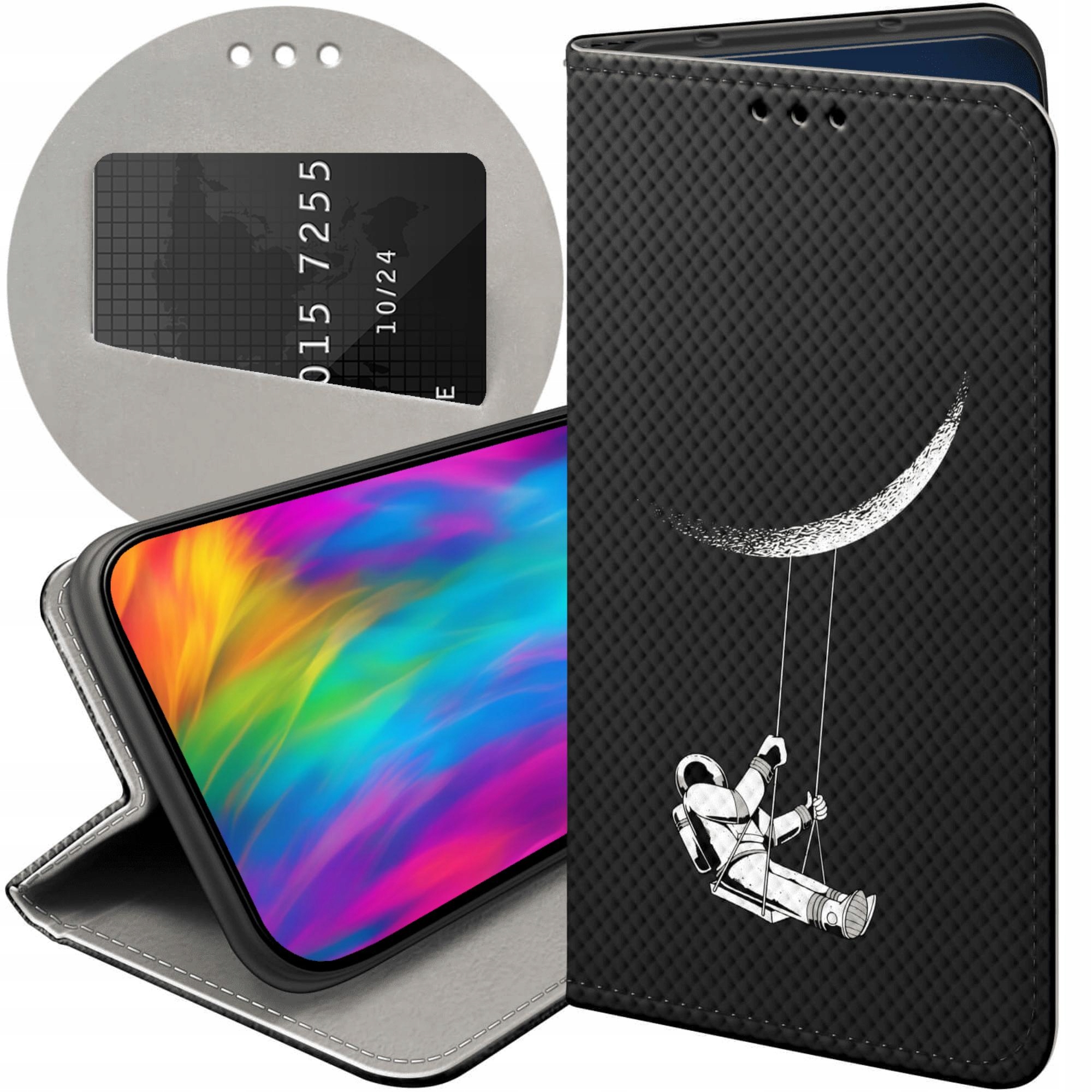 Etui Z Klapką Do Samsung Galaxy J7 2017 Kosmos Futerał Pokrowiec Case