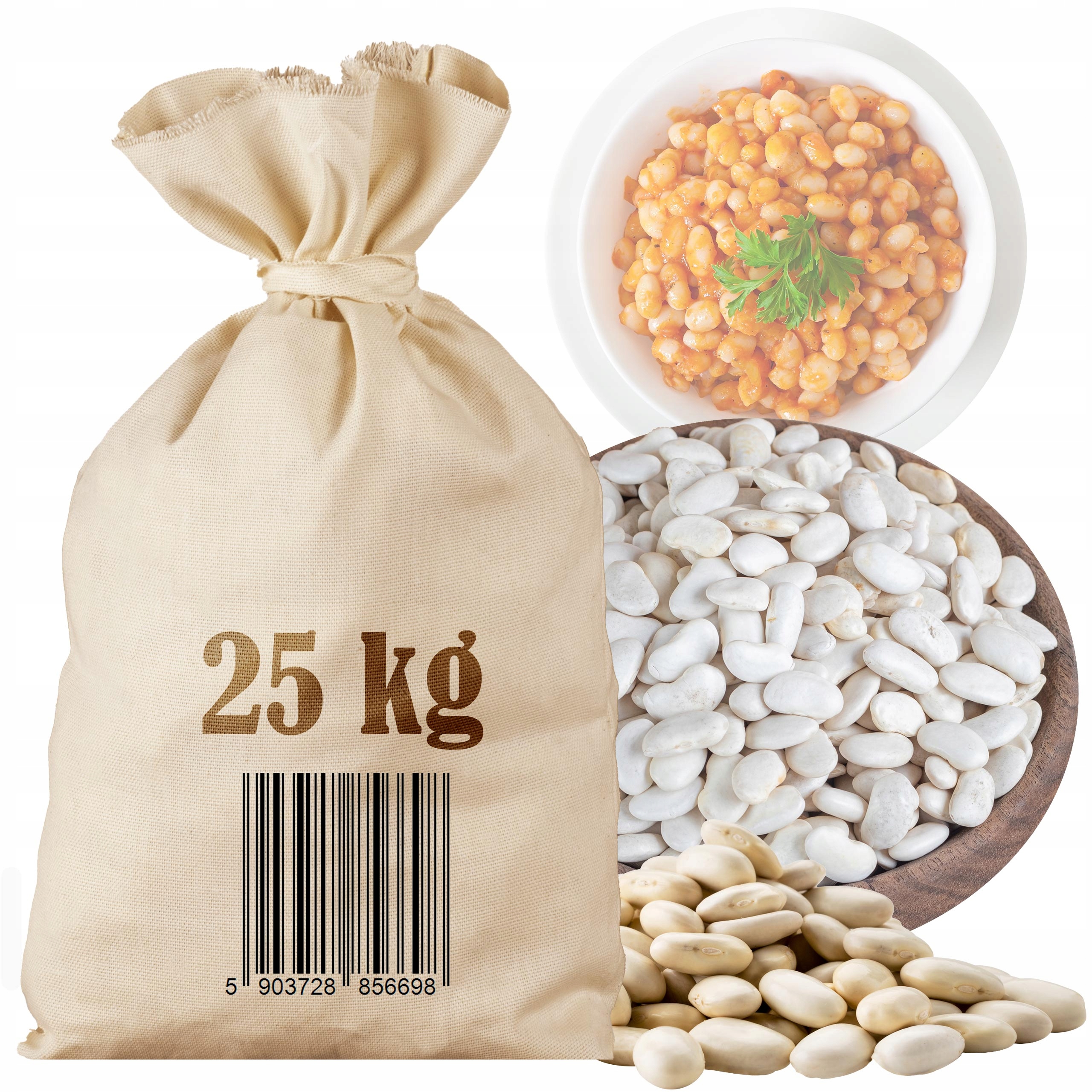 Máslové Fazole Trpasličí 25KG Sáček Velkoobchod