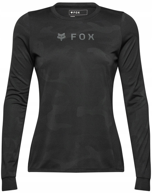Damska Koszulka Rowerowa Fox Ranger Tru Dri Ls Jersey Black roz. L