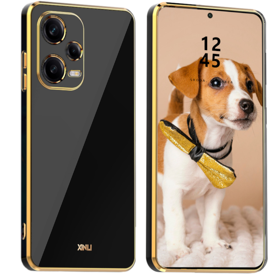 

Case Etui Glamour 2x Szkło Do Redmi Note 12 Pro+