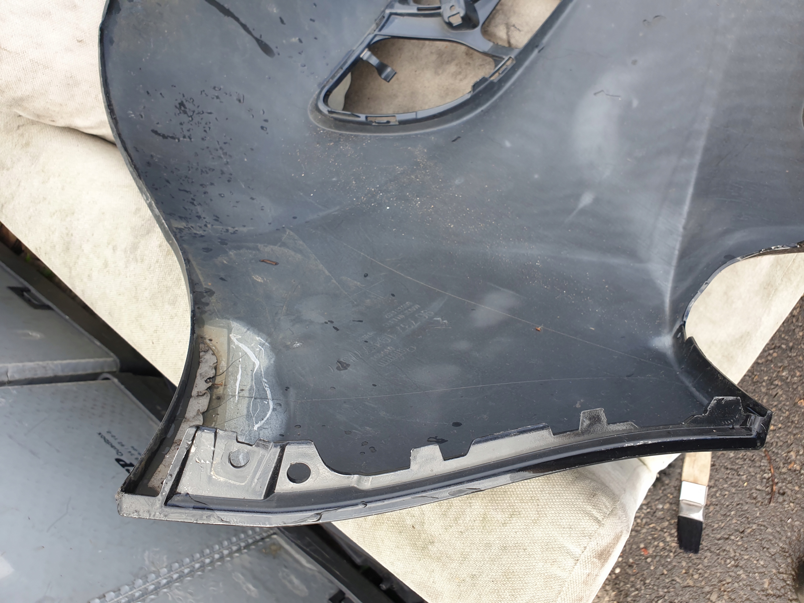 bumper rear rear part CITROEN DS5 OE 2011r