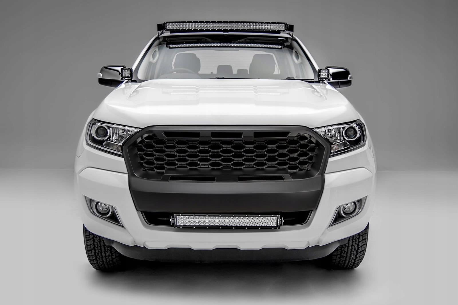 FORD RANGER WILDTRAK 16-18 GRILL TUNINGOWY CZARNY Producent części Inny