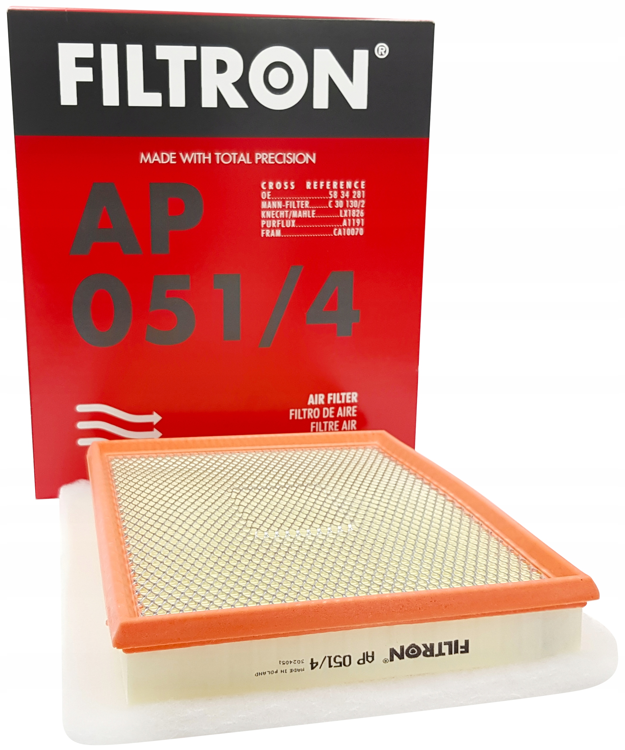 

Filtron Filtr Powietrza Opel Astra H 1.3 1.7 Cdti