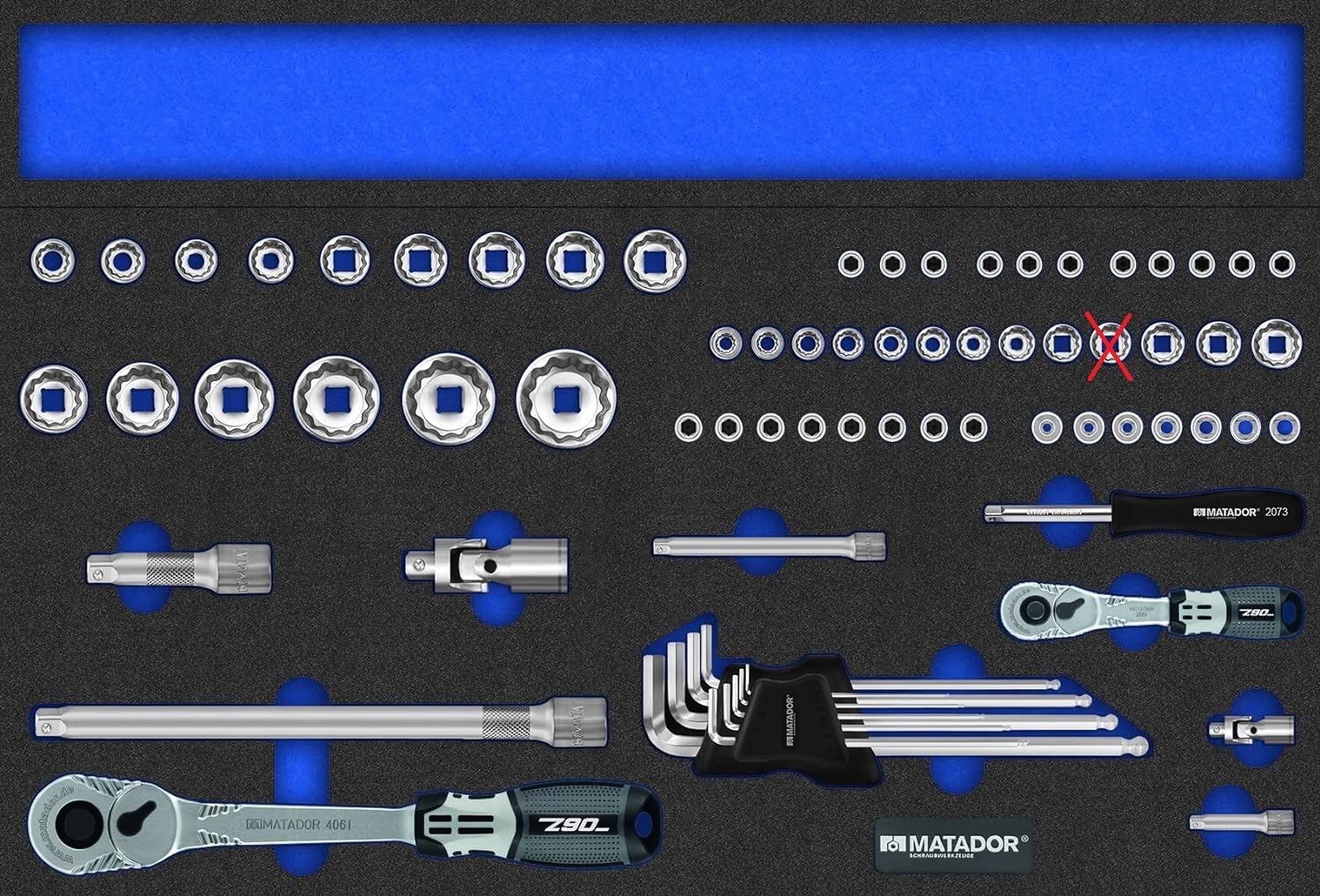 MATADOR klucz nasadowy - Zestaw narzędzi