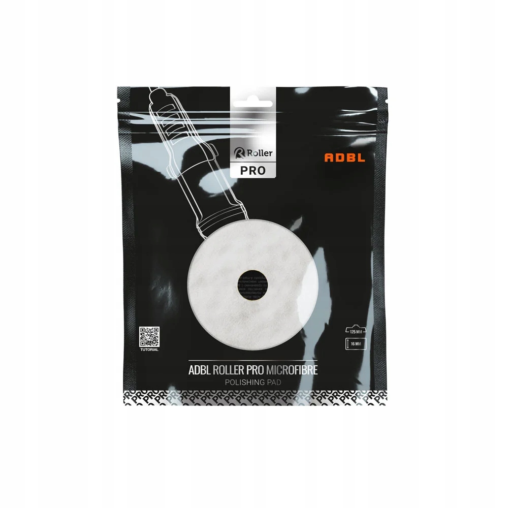 ADBL _ ROLLER PRO MICROFIBRE DA125 _ GĄBKA POLERSKA Z MIKROFIBRY USUWA RYSY