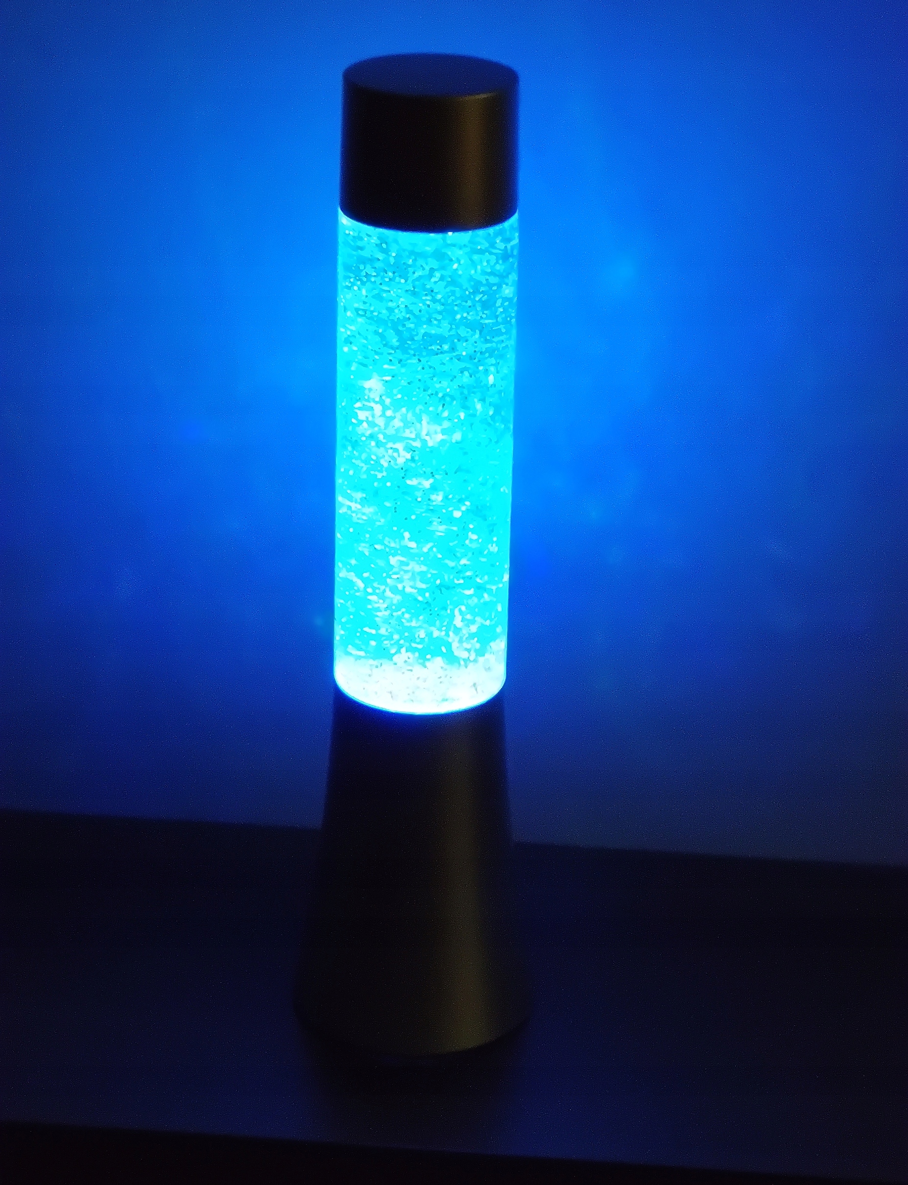 Lampka LED brokatowa RGB 34cm na baterie prezent EAN (GTIN) 4029811445967