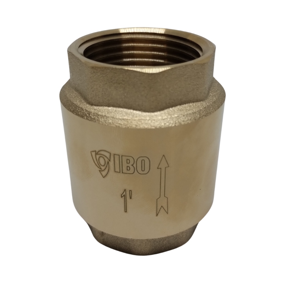 IBO Zawór zwrotny 1"do pomp IBO plastikowy wkład Średnica przyłącza 1''