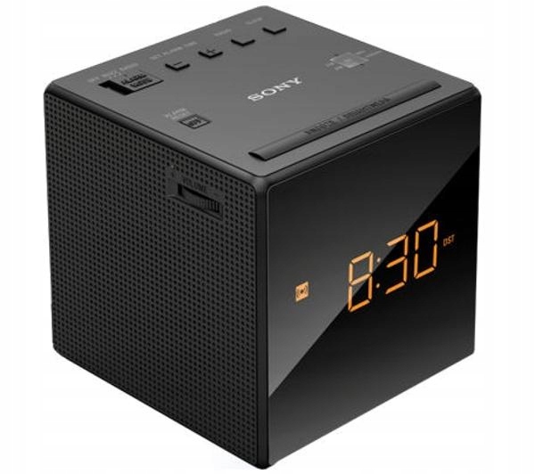 Radiobudzik Sony ICF-C1 FM Radio Budzik LED Czarny Marka Sony