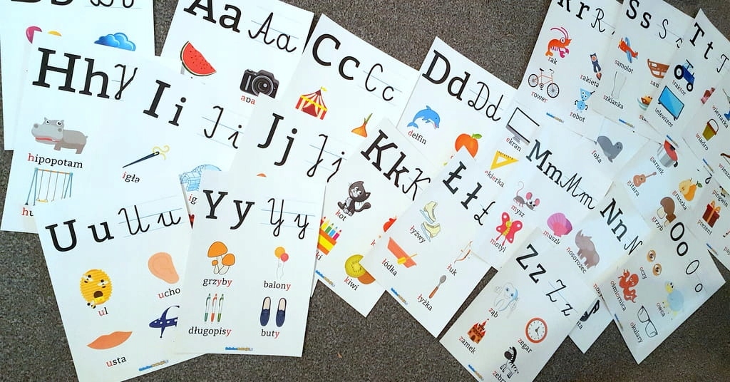 Plansze Alfabet Literki do nauki - foliowane Autor EDUIDEA