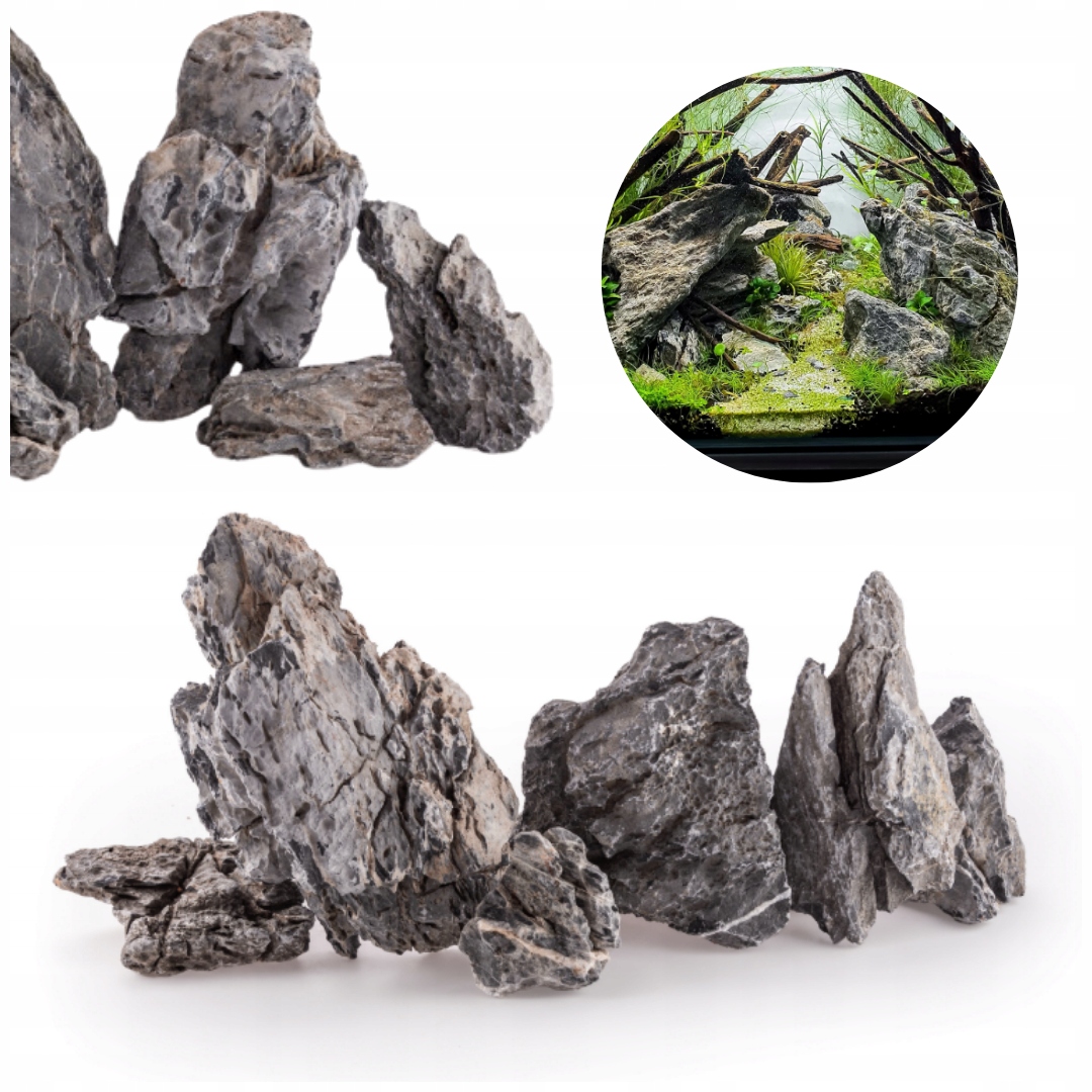 15 kg Scenery Sada kamenů, aranžování akvária