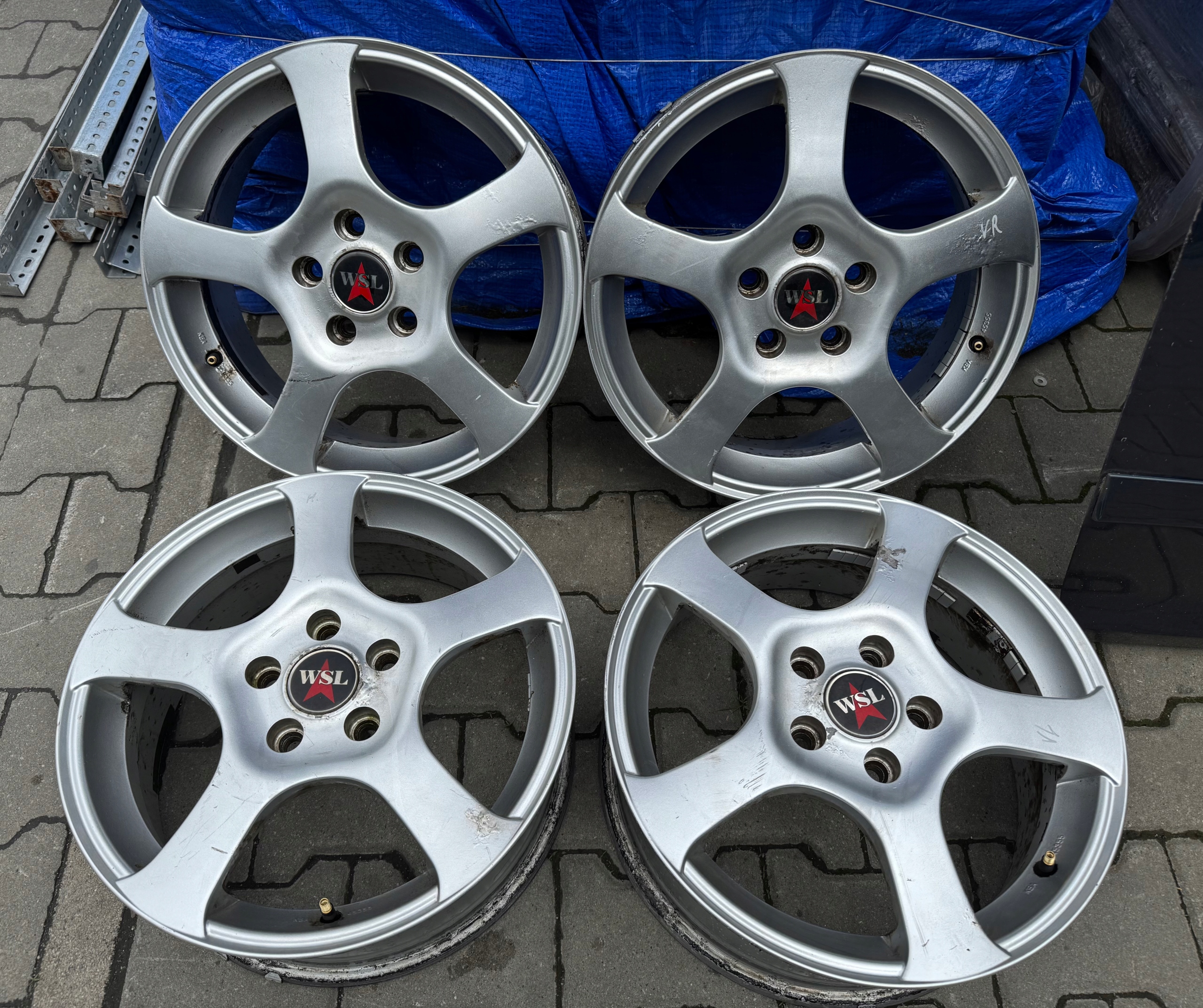 disc DOTZ 6.5" x 16" 5x108 ET 50 VOLVO KOMPLET ! 4SZT!