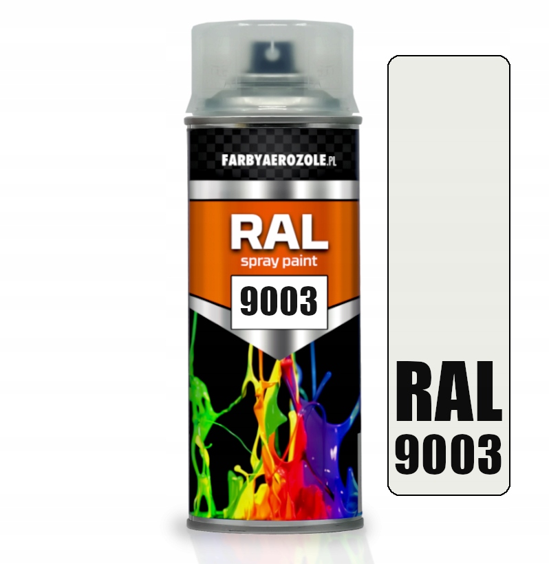 

Lakier Spray Akrylowy Ral 9003 Biały Sygnałowy