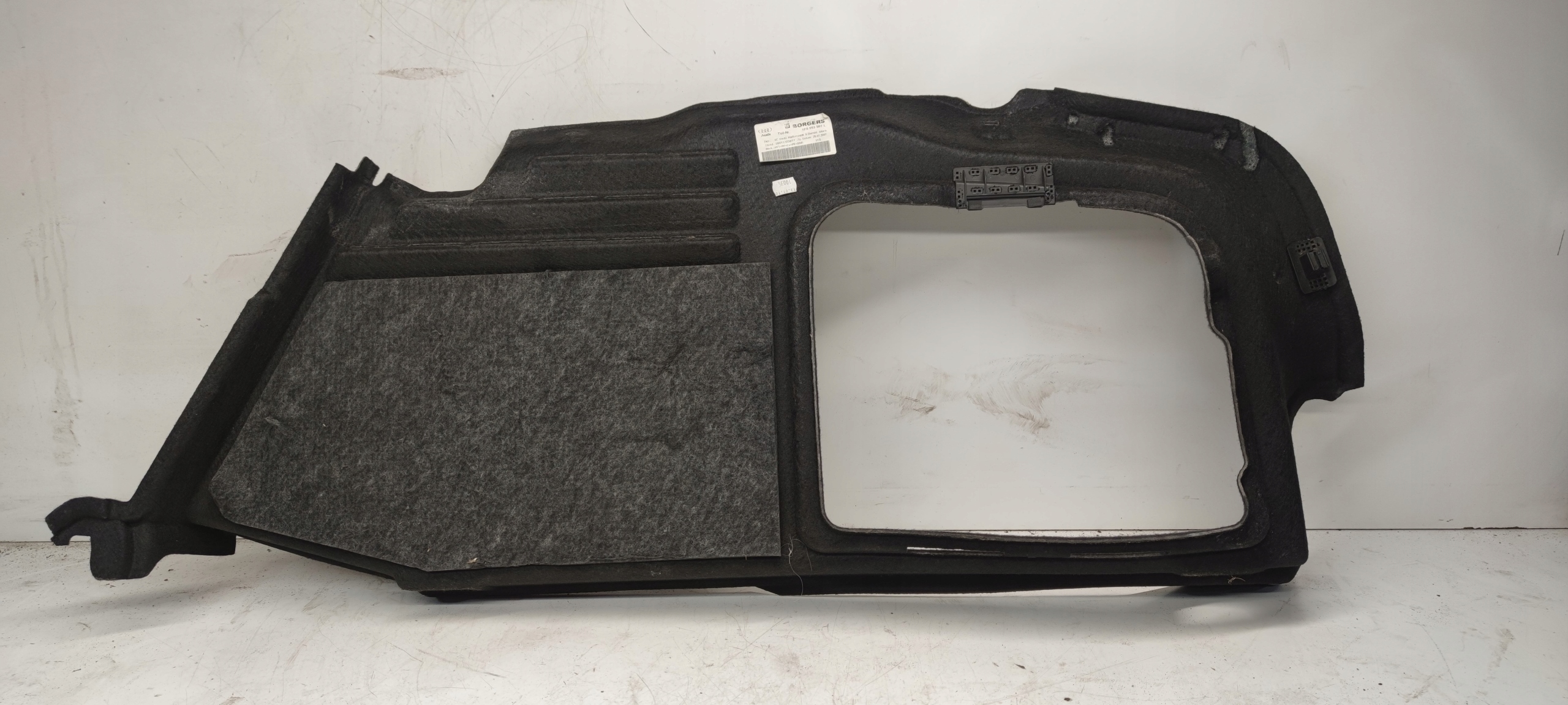 boot upholstery left AUDI A6 C6 sedan 4F5863887L