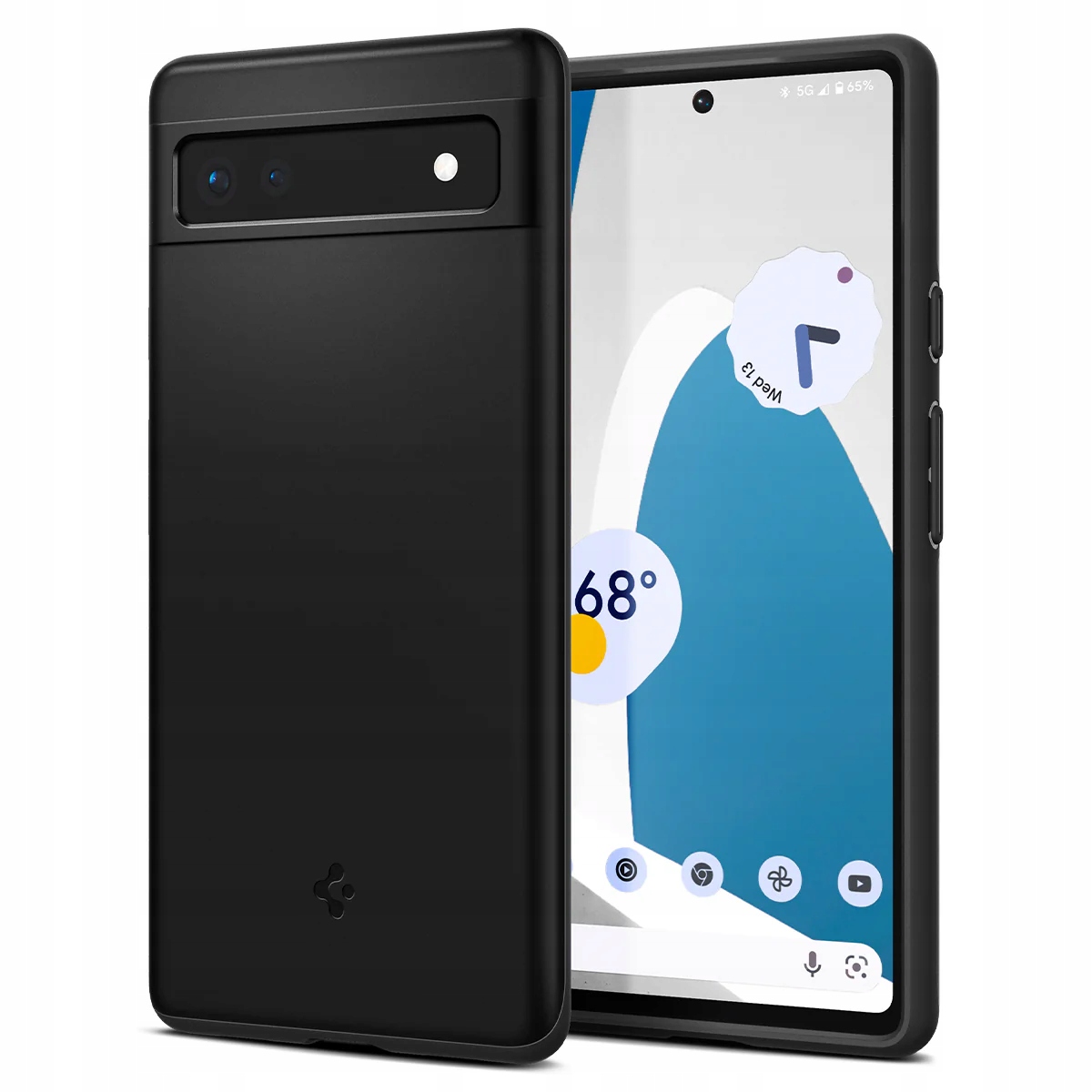 Spigen Thin Fit, czarny Google Pixel 6a