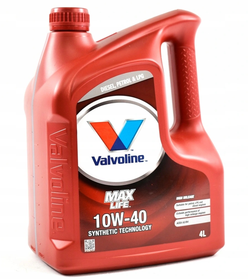 

Olej silnikowy Valvoline Maxlife 10W40 4L