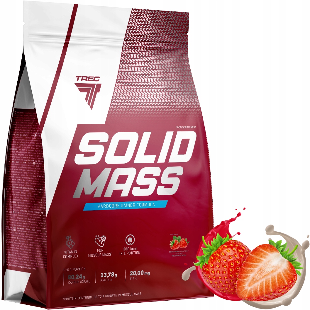 Trec Gainer XXL 3000G Solid Mass Doplněk Stravy Bílkoviny