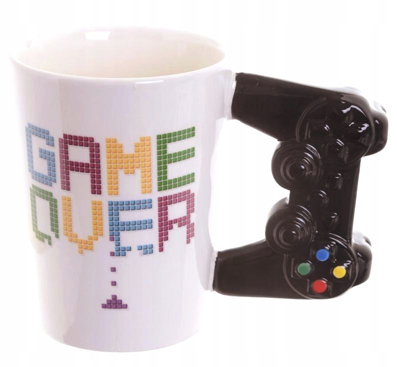 

Kubek Gracza Game Over Fana Gier Uszy Kontrolery